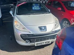 Silver Used 2007 Peugeot 207 GTi Cabriolet | £1,995 (Fair price)