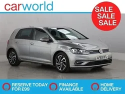 Silver Used 2019 VW Golf VII Match Hatchback | £10,700 (Fair price)