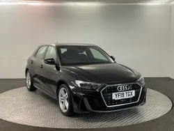 Black Used 2019 Audi A1 S-Line Hatchback | £17,780 (Fair price)
