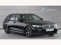 Black Used 2022 BMW 320e M Sport Estate | £29,490 (Fair price)