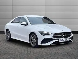 White Used 2024 Mercedes CLA200 Executive Coupe | £29,095 (Fair price)