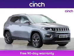 Grey Used 2018 Jeep Compass Limited SUV | £12,099 (A bit pricey)