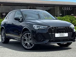 Black New 2025 Audi Q3 Black Edition SUV | £46,450 (Expensive)