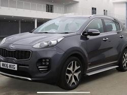 Silver Used 2016 Kia Sportage GT-Line SUV | £8,795 (Good price)