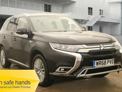 Black Used 2018 Mitsubishi Outlander P-HEV SUV | £8,495 (Good price)