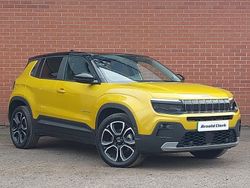 Yellow Used 2024 Jeep Avenger EV Summit SUV | £20,498 (Fair price)