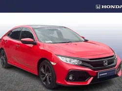 Rallye red Used 2018 Honda Civic EX | £11,990 (Fair price)