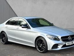 Silver Used 2021 Mercedes C220 AMG line Hatchback | £20,680 (Good price)