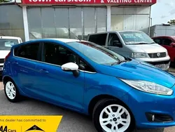 Blue Used 2017 Ford Fiesta Zetec Hatchback | £7,699 (Good price)