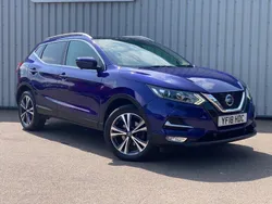Blue Used 2018 Nissan Qashqai N-Connecta SUV | £10,500 (Fair price)