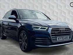 Blue Used 2020 Audi SQ5 S-Line SUV | £30,000 (Fair price)