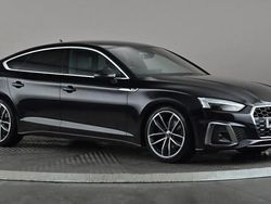 Black Used 2022 Audi A5 S-Line Coupe | £24,698 (Fair price)