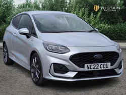 Silver Used 2022 Ford Fiesta ST-Line Hatchback | £14,499 (Fair price)