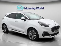 White Used 2022 Ford Puma Gen-E ST-Line Hatchback | £14,100 (Fair price)