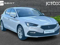 White Used 2021 Seat Leon SE Dynamic Hatchback | £13,583 (Fair price)