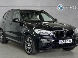 Black Used 2019 BMW X3 M Sport SUV | £28,295 (Fair price)
