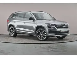 Graphite grey metallic Used 2023 Skoda Kodiaq SportLine SUV | £29,969 (Fair price)