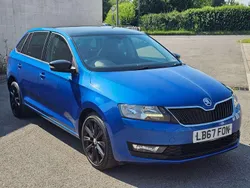 Blue Used 2017 Skoda Rapid Sport Hatchback | £8,495 (Fair price)
