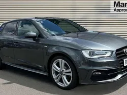 Grey Used 2015 Audi A3 S-Line Hatchback | £11,390 (Fair price)