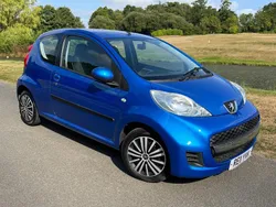 Blue Used 2011 Peugeot 107 Hatchback | £5,795 (Expensive)