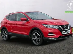 Red Used 2020 Nissan Qashqai N-Connecta SUV | £15,699 (Fair price)