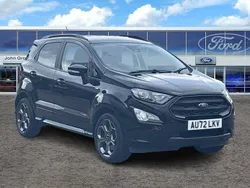 Black Used 2022 Ford Ecosport ST-Line SUV | £14,495 (Fair price)