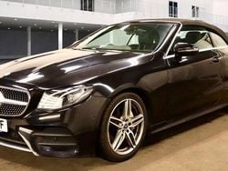 Black Used 2017 Mercedes E220 AMG line Cabriolet | £17,800 (Good price)