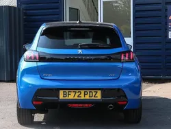 Blue Used 2022 Peugeot 208 GT Hatchback | £13,471 (Fair price)