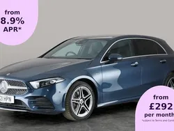 Blue Used 2021 Mercedes A250 AMG Line Premium Plus Hatchback | £19,577 (A bit pricey)