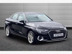 Brilliant black Used 2022 Audi A3 Sport Sedan | £18,695 (Good price)