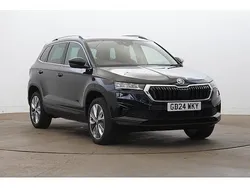 Black magic pearl effect Used 2024 Skoda Karoq SE L SUV | £20,490 (Fair price)