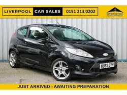 Black Used 2012 Ford Fiesta Zetec Hatchback | £3,795 (Fair price)