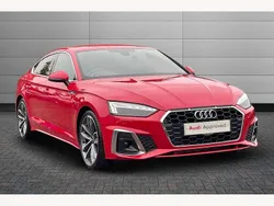 Red Used 2023 Audi A5 Sportback S-Line Hatchback | £28,495 (Fair price)