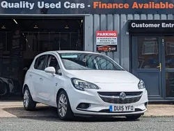 White Used 2015 Vauxhall Corsa Hatchback | £3,690 (Fair price)