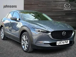 Grey Used 2024 Mazda CX-30 Exclusive-Line SUV | £21,750 (Fair price)