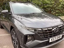 Shadow grey Used 2022 Hyundai Tucson N Line SUV | £22,245 (Fair price)