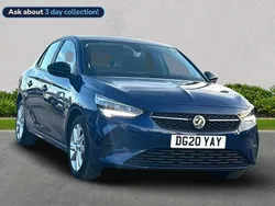 Blue Used 2020 Vauxhall Corsa Hatchback | £9,789 (Good price)