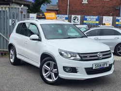 White Used 2014 VW Tiguan R-line SUV | £5,495 (Good price)