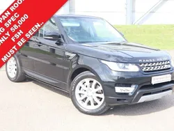 Black Used 2016 Land Rover Range Rover Sport HSE SUV | £19,995 (Fair price)