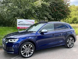 Blue Used 2017 Audi SQ5 SUV | £22,975 (Fair price)