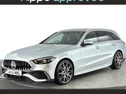 Silver Used 2022 Mercedes C300 AMG line Estate | £28,220 (Good price)