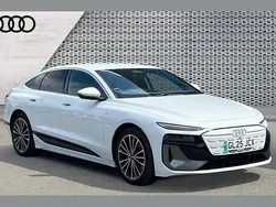 White Used 2025 Audi A6 e-tron S-Line Sedan | £52,990 (Super price)