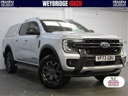 Iconic silver Used 2023 Ford Ranger Wildtrack Pickup | £34,995
