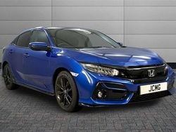 Blue Used 2021 Honda Civic Sport Hatchback | £19,200 (A bit pricey)
