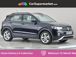Black Used 2022 VW T-Cross SE SUV | £14,897 (Fair price)