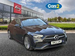 Grey Used 2022 Mercedes C200 AMG Line Premium Sedan | £31,495 (A bit pricey)
