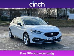 White Used 2023 Seat Leon FR Hatchback | £18,349 (Fair price)