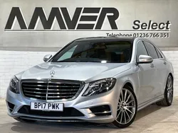 Silver Used 2017 Mercedes S350 AMG line Sedan | £25,290 (Fair price)