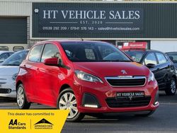 Red Used 2015 Peugeot 108 Active Hatchback | £5,195 (Fair price)