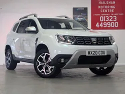 Glacier white Used 2020 Dacia Duster Prestige SUV | £12,220 (Fair price)